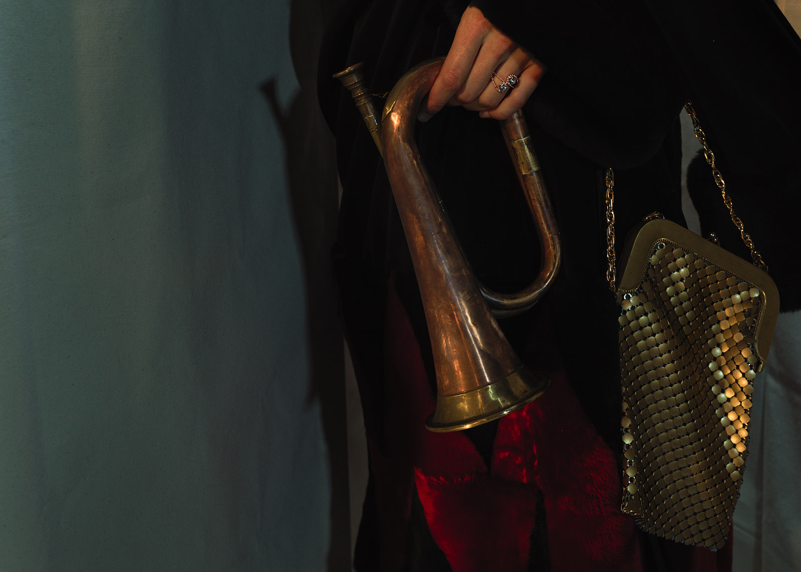 Holding Trumpet - Hand Photographer LA Charlie Sin 