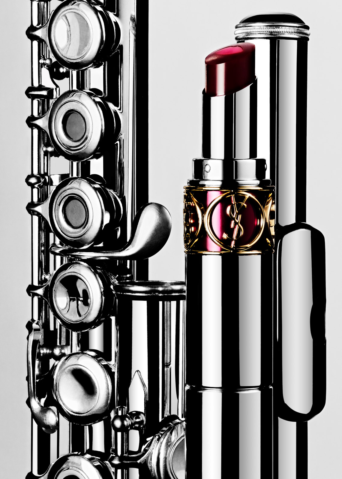 YSL lipstick with flute 