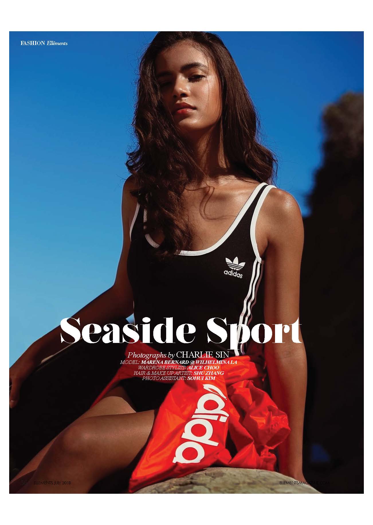 Seaside Sport - Editorial Photography LA Charlie Sin 